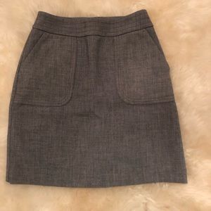 NWT LOFT Grey Pencil Skirt